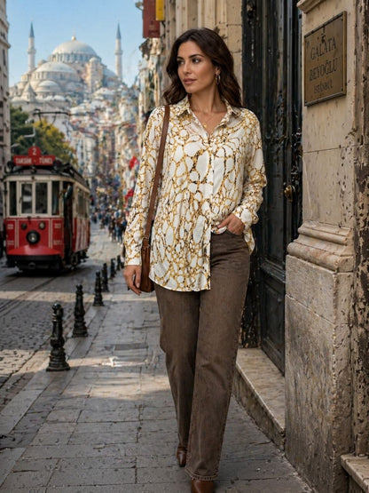 Monochrome Chic Shirt