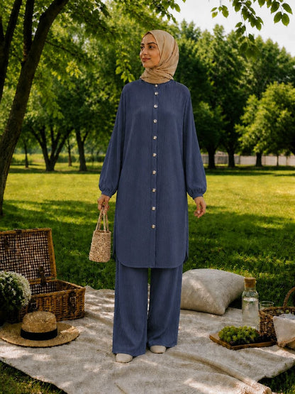 Crinkle Fabric Ease Set