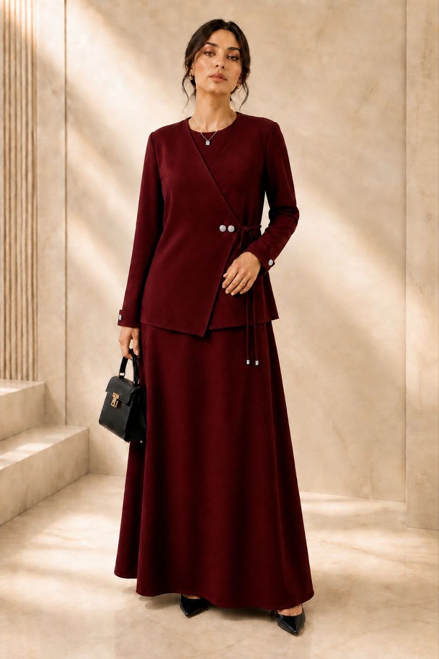 Modest & Glamour Dress Two-Pieces