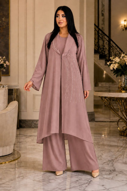 Sandy and Chiffon Elegant Set ( 3 pieces )
