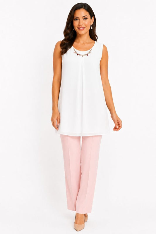 Sleeveless Tunic Top