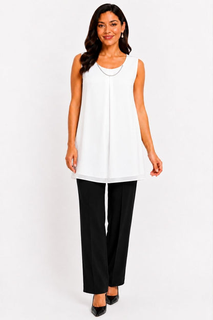 Sleeveless Tunic Top