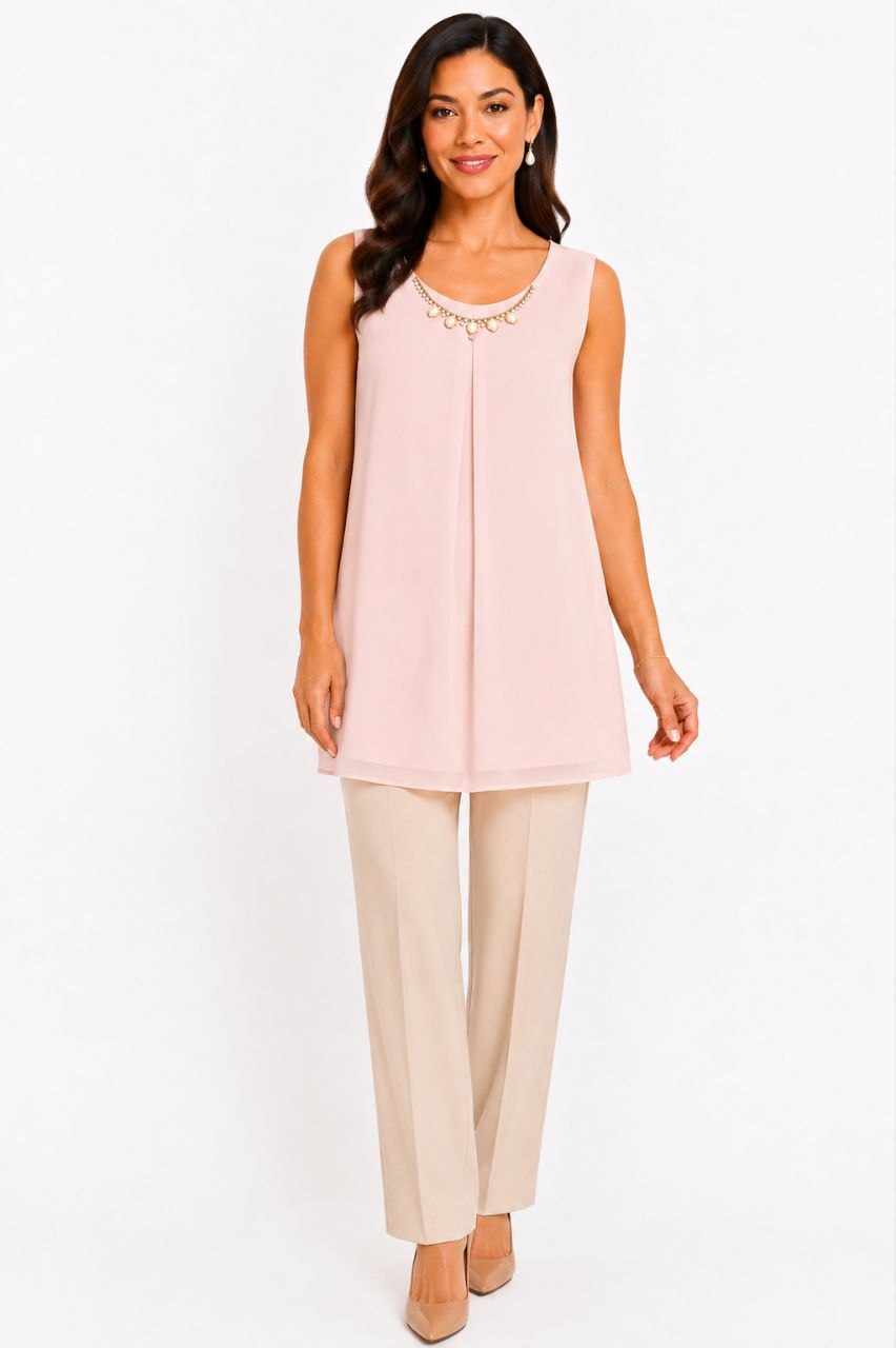 Sleeveless Tunic Top