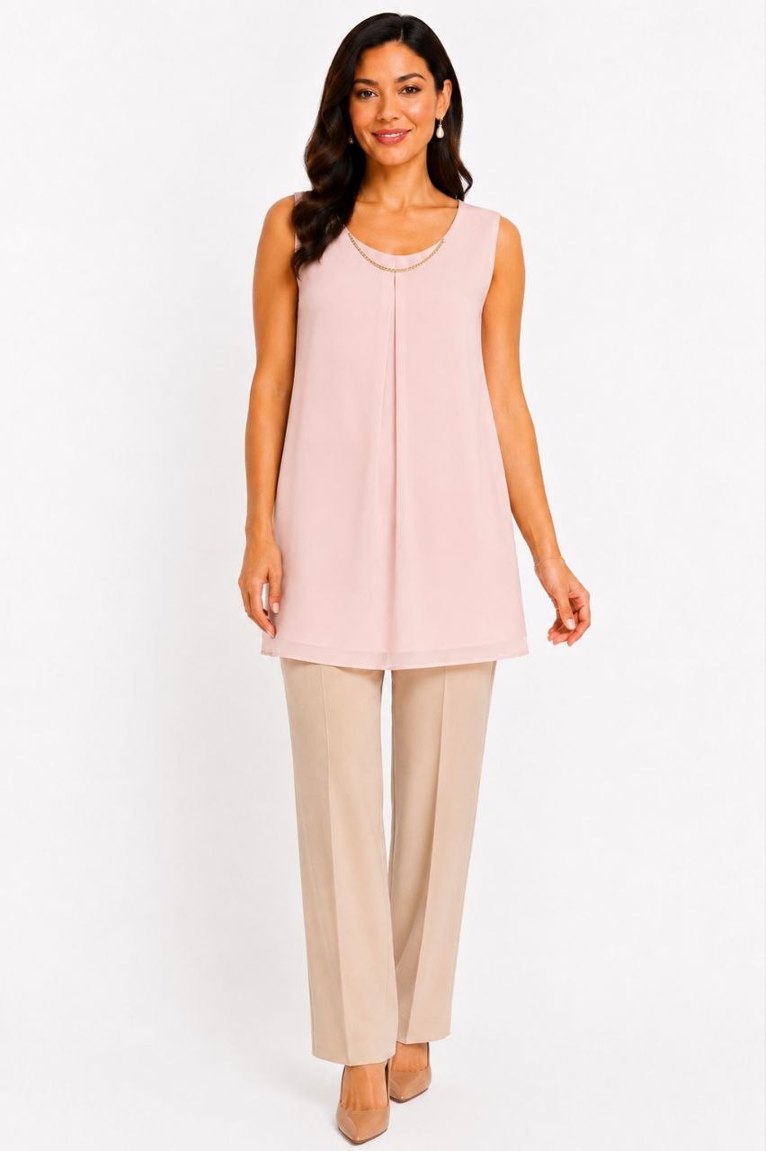 Sleeveless Tunic Top