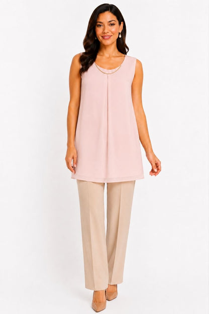 Sleeveless Tunic Top