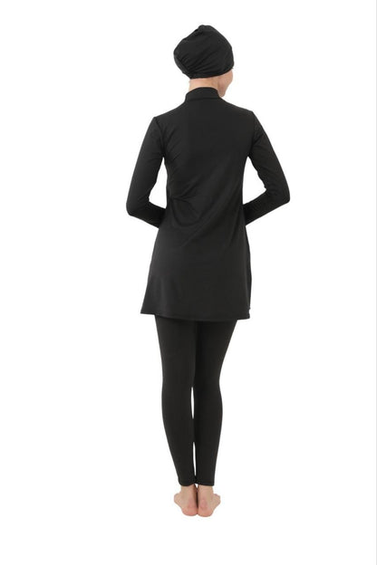 Burkini Swimsuit With Turban