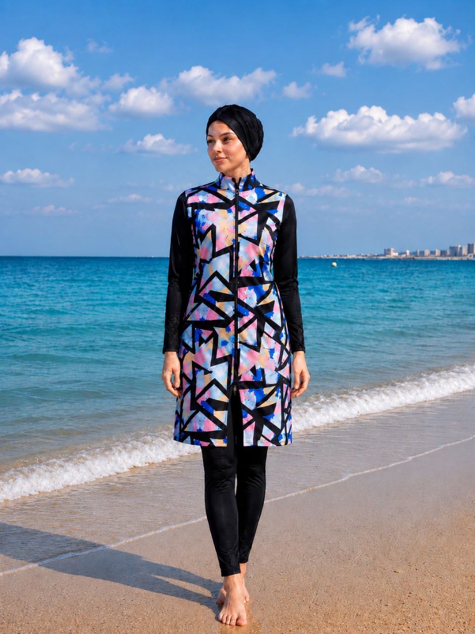 Multicolor Islamic Burkini