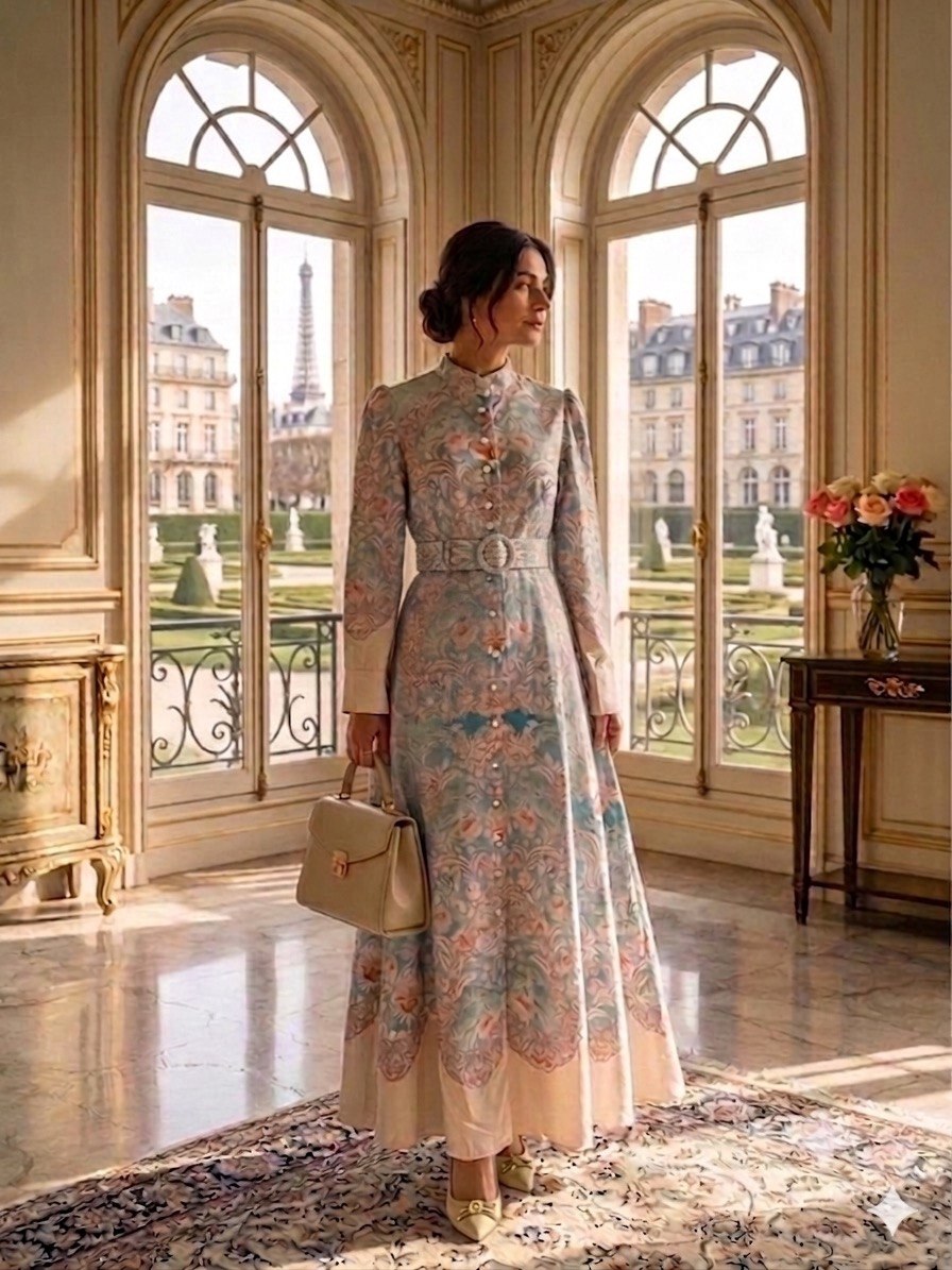 The Parisian Heritage Dress