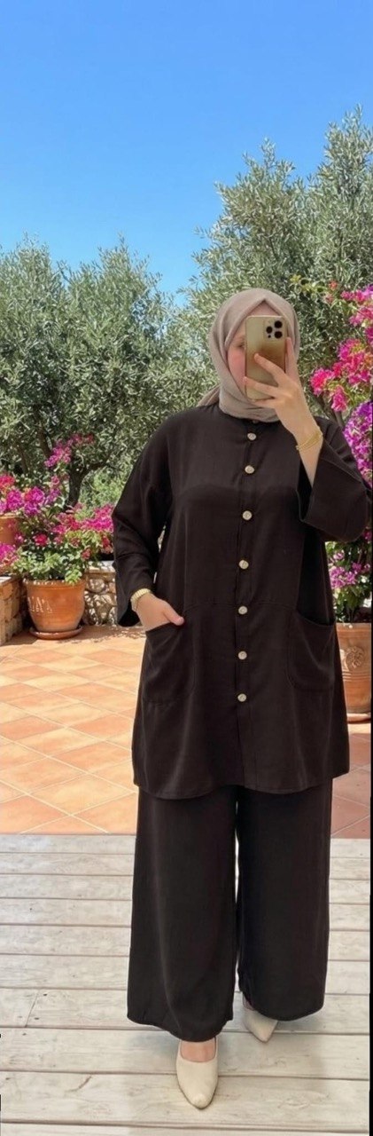 The Flowy Button-Up Ensemble