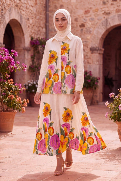 Botanical Maxi Dress (2-Piece)