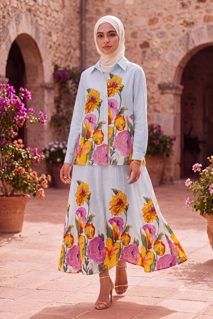 Botanical Maxi Dress (2-Piece)