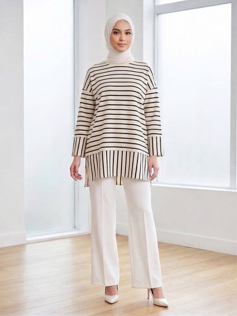 Striped Comfort Tunic