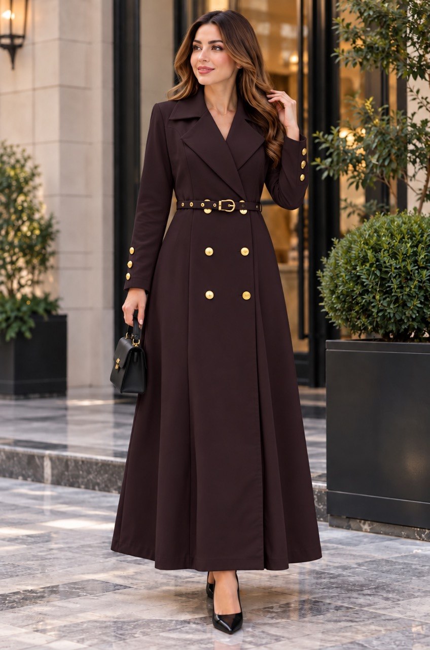 The Executive Chic Two-Piece with Belt