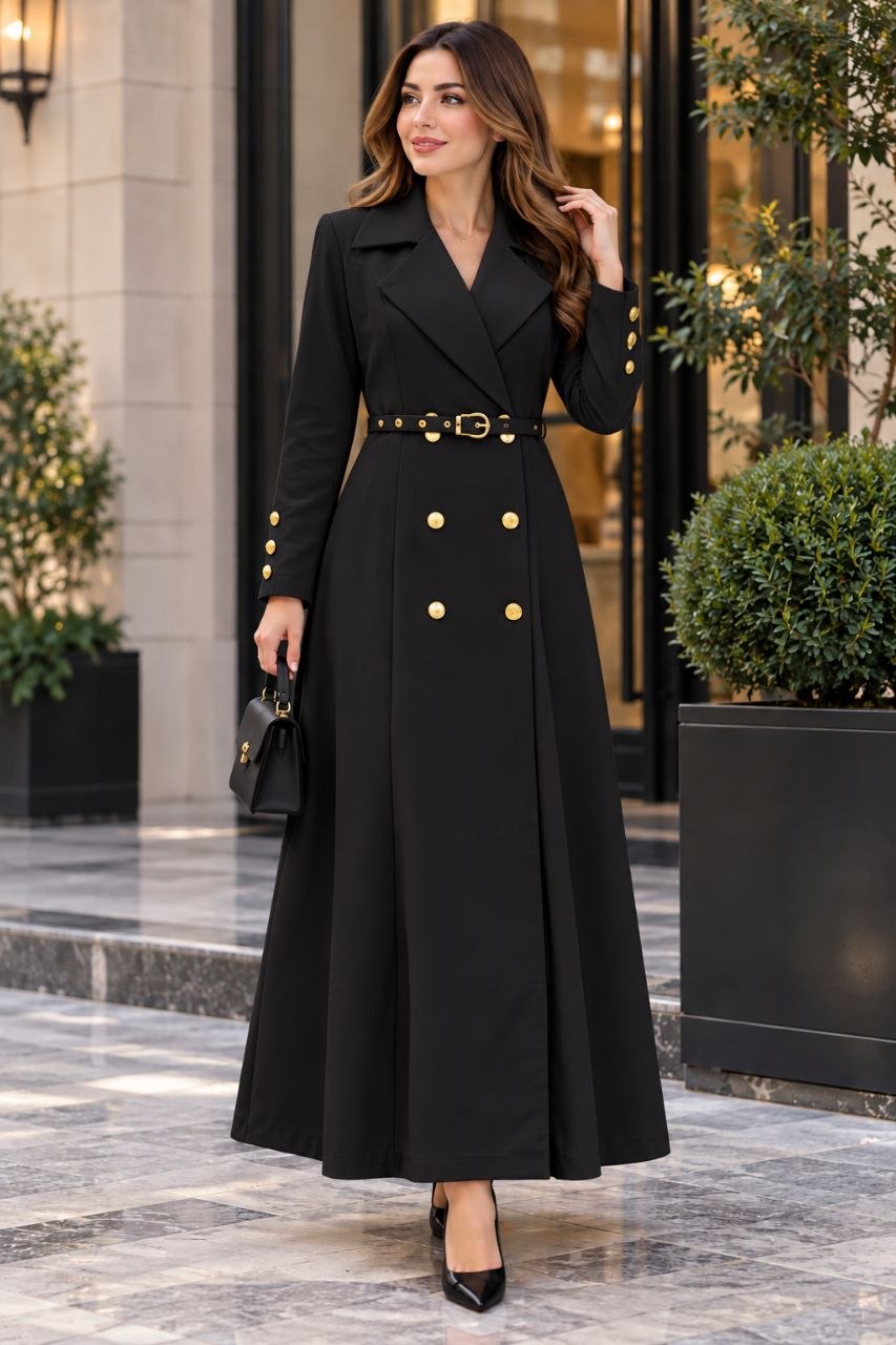 The Executive Chic Two-Piece with Belt