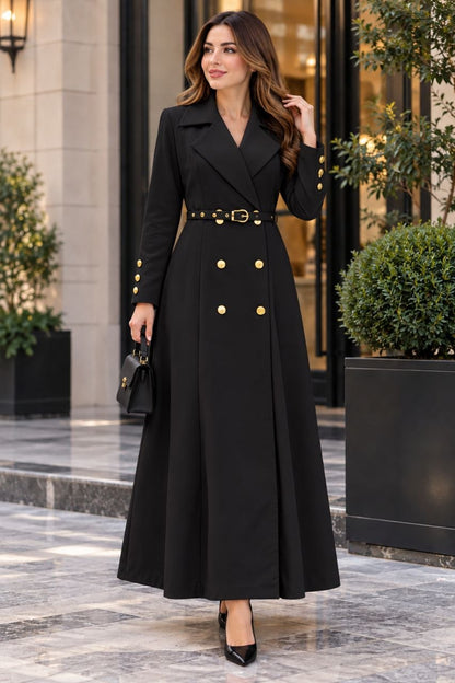 The Executive Chic Two-Piece with Belt