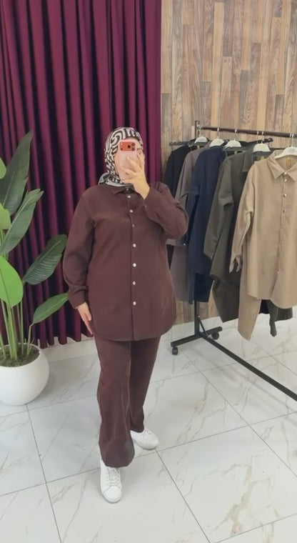Chic Overshirt Set