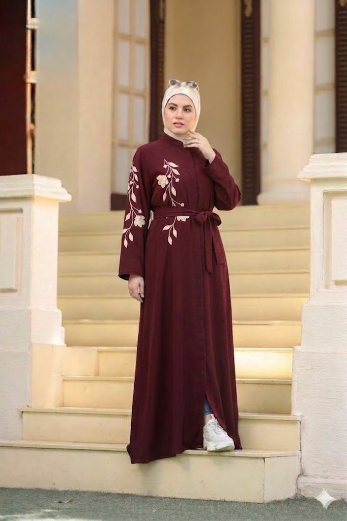 Embroidered Abaya