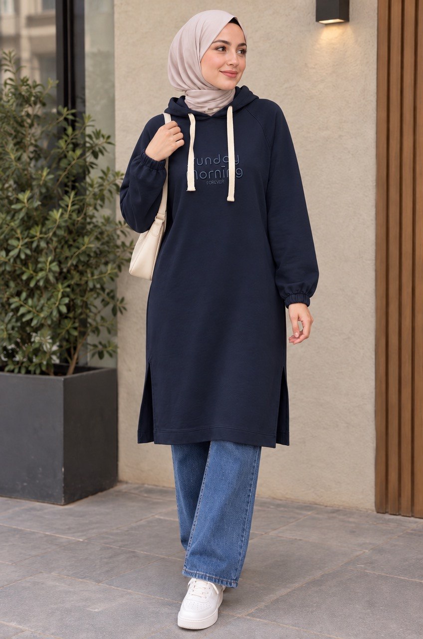 Sunday Morning Hooded Tunic