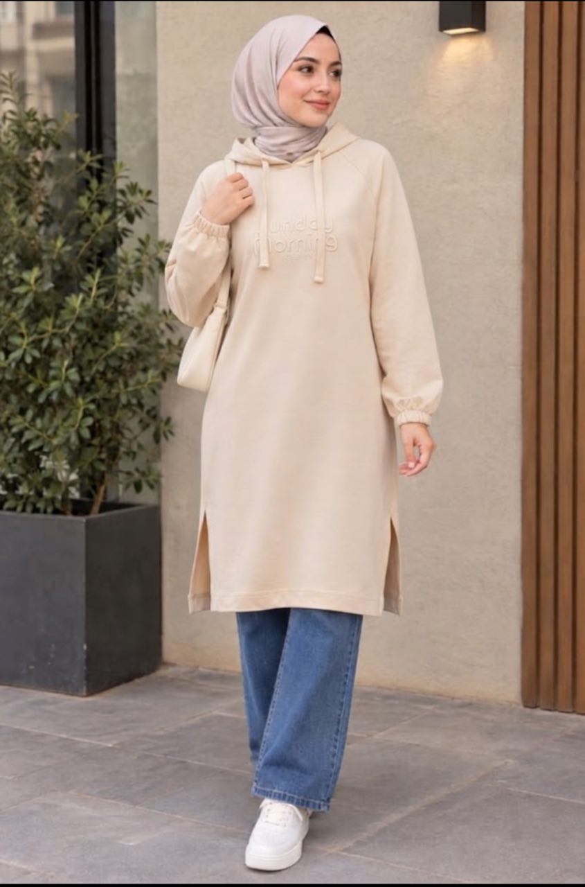 Sunday Morning Hooded Tunic