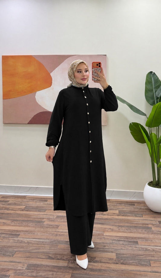 Button-Front Co-ord