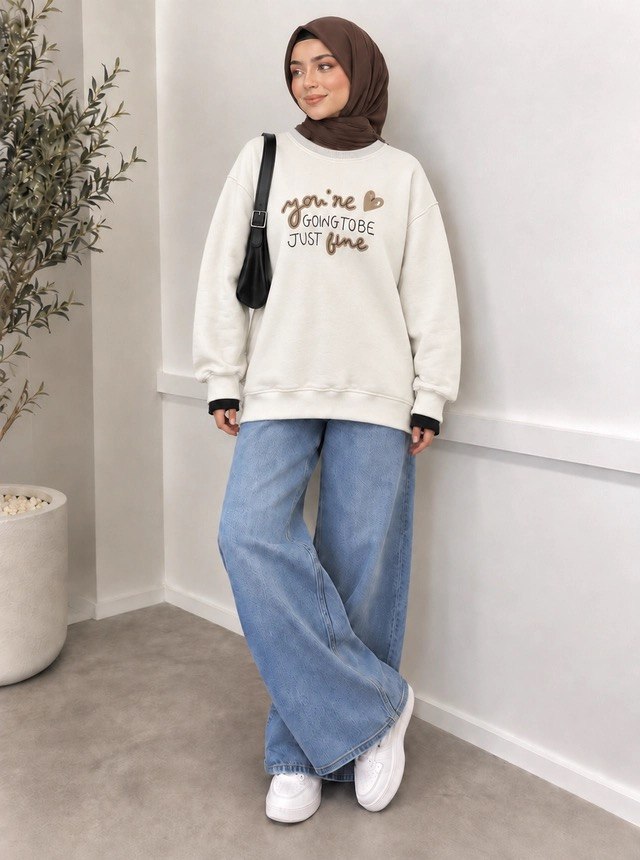 Just Fine Sweatshirt