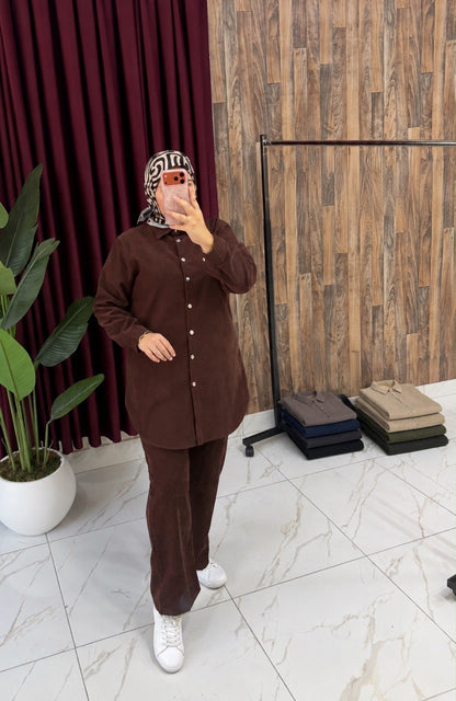 Chic Overshirt Set