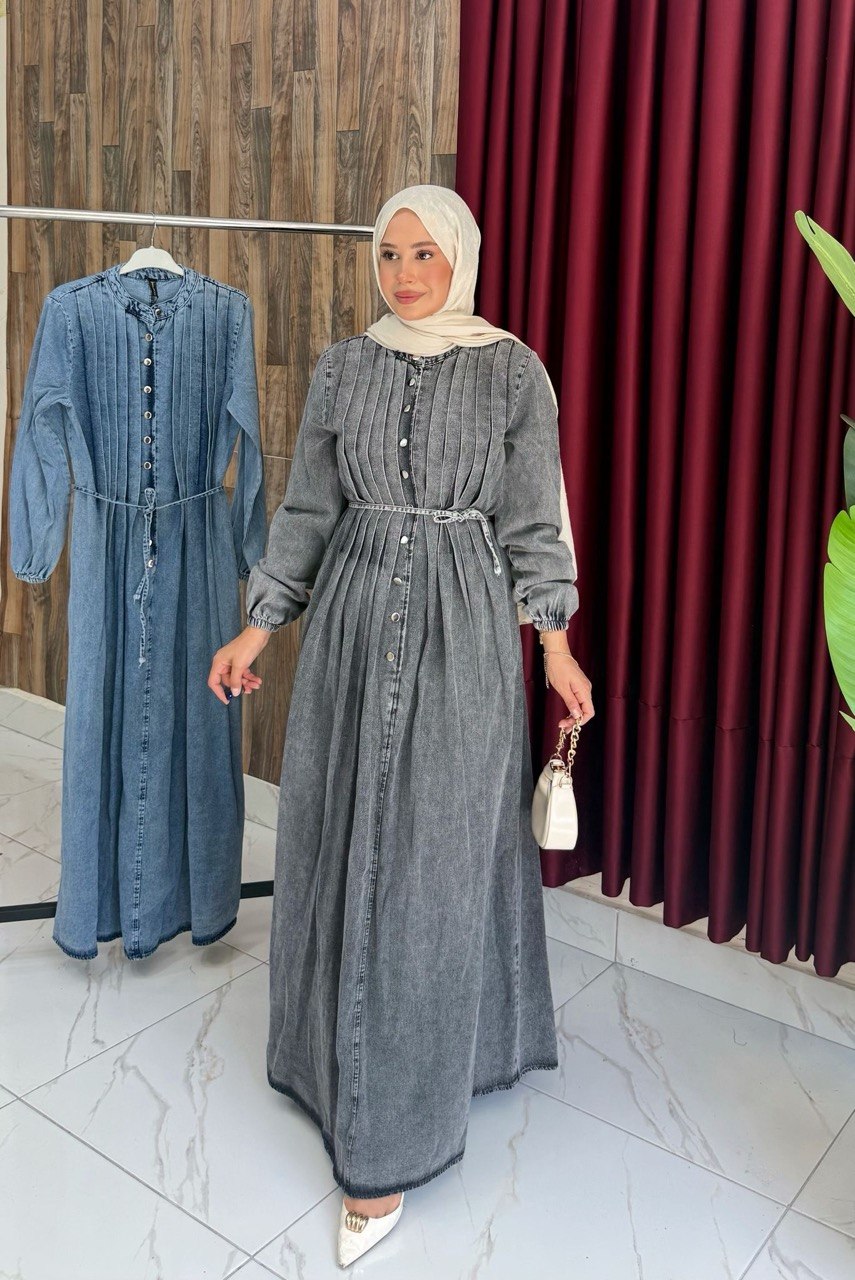 Denim Maxi Dress