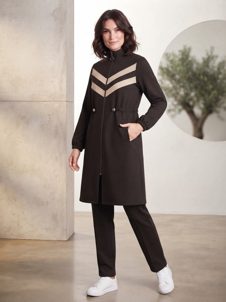 Chevron Stripe Tracksuit
