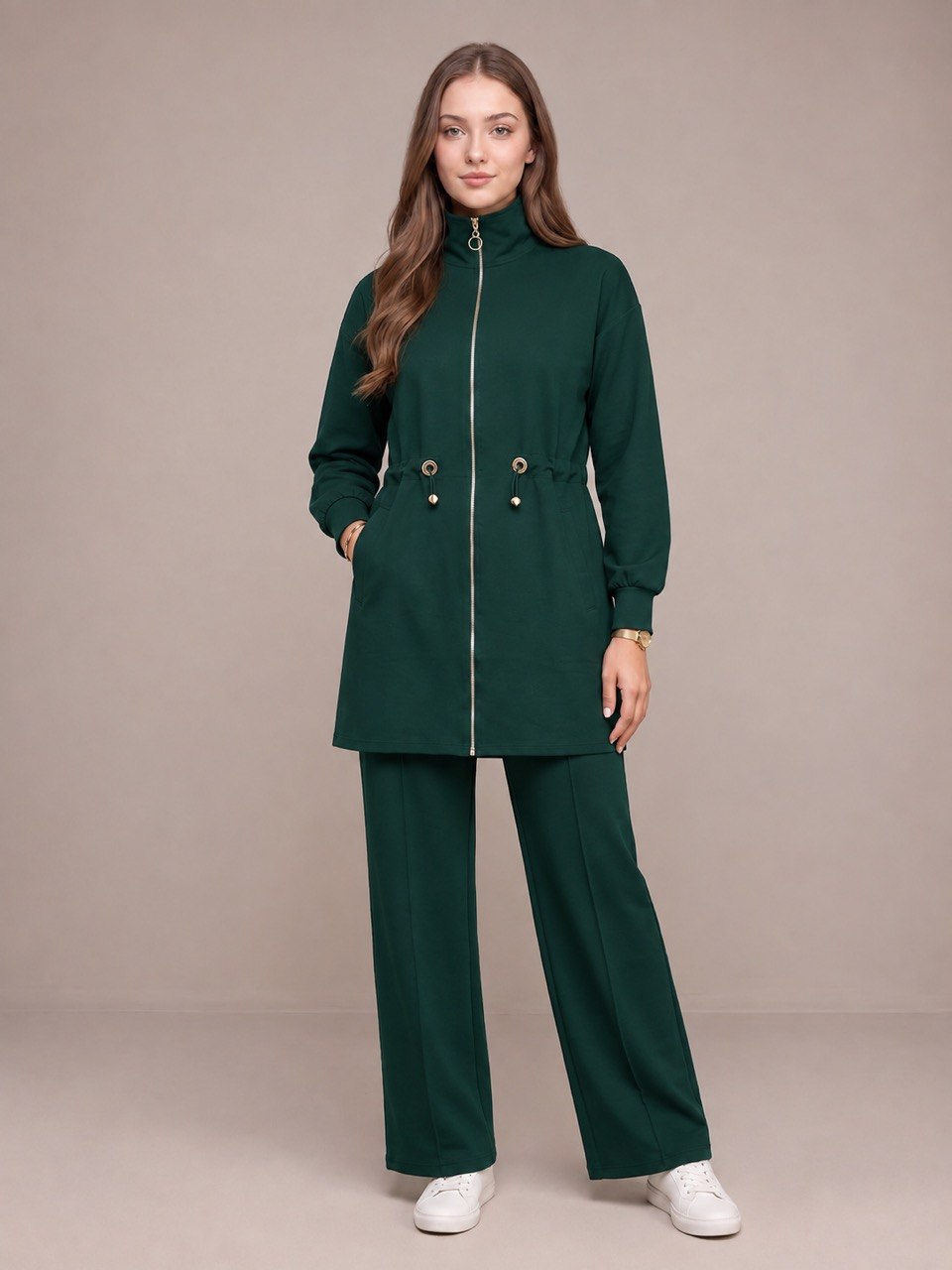 The Longline Zip-Front Tracksuit