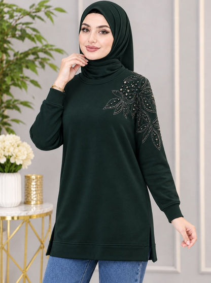 Pearl Blossom Modest Tunic